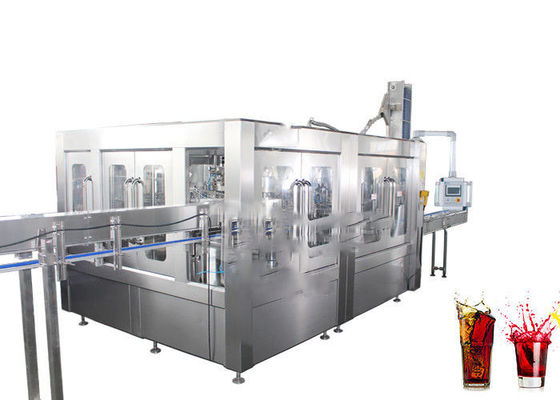 500ml μπουκάλι 3.5KW 3 σε 1 περιστροφική εμφιαλώνοντας μηχανή μη αλκοολούχων ποτών